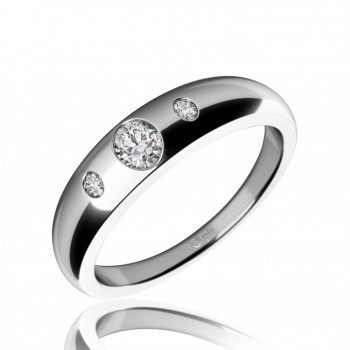COUPLE zásnubný prsteň, Veľkosť prsteňa 59 | Kód: 6860059-0-48-1