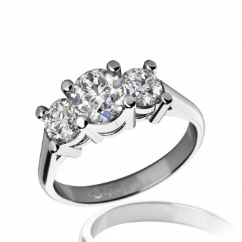 COUPLE zásnubný prsteň, Veľkosť prsteňa 59 | Kód: 6860231-0-53-1